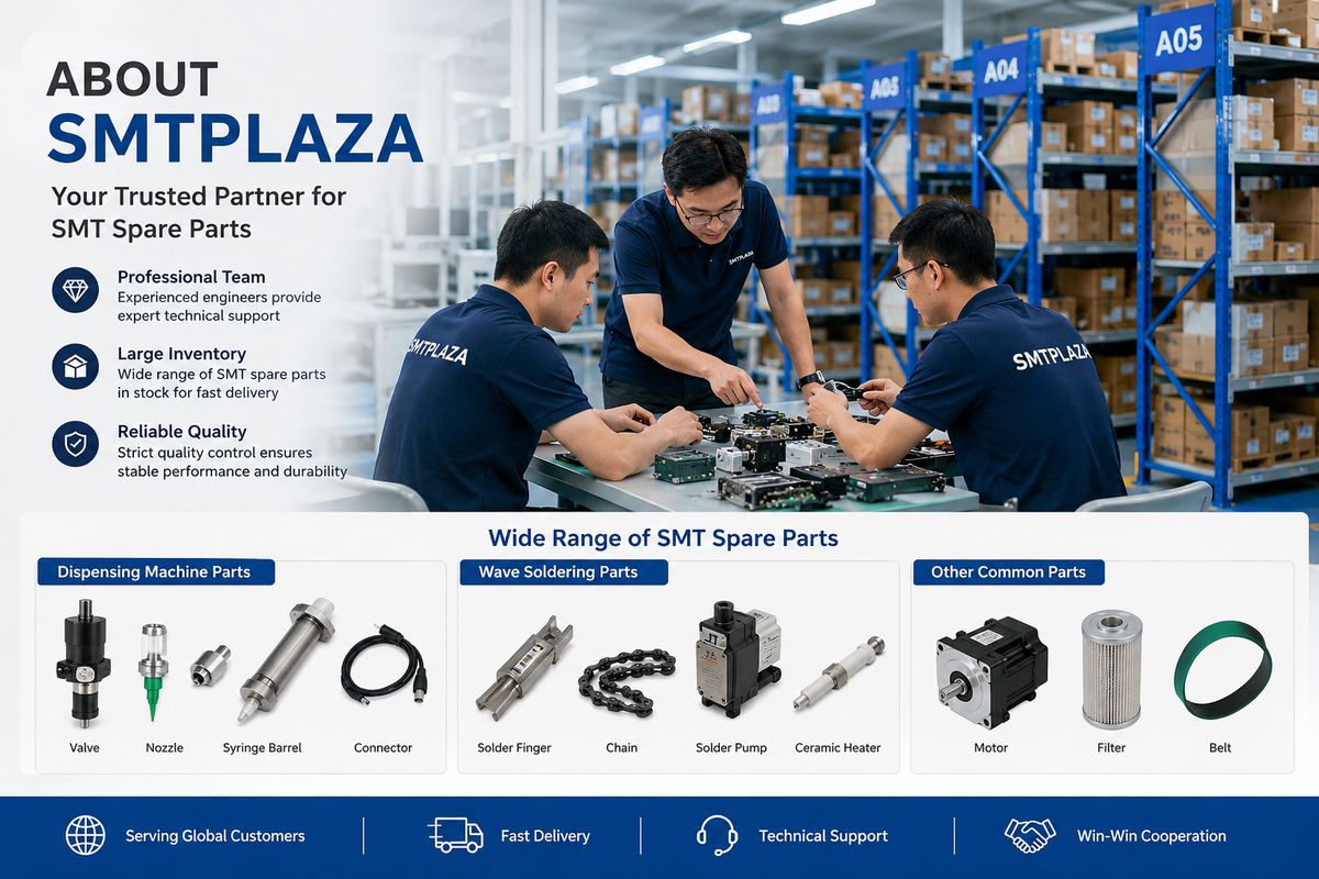 SMT production equipment and spare parts