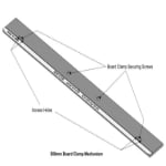 DEK 158815 500mm carrier board clamp for transport rails