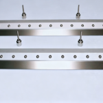 DEK SQA486 580mm 45° Metal Squeegee Assembly Pair